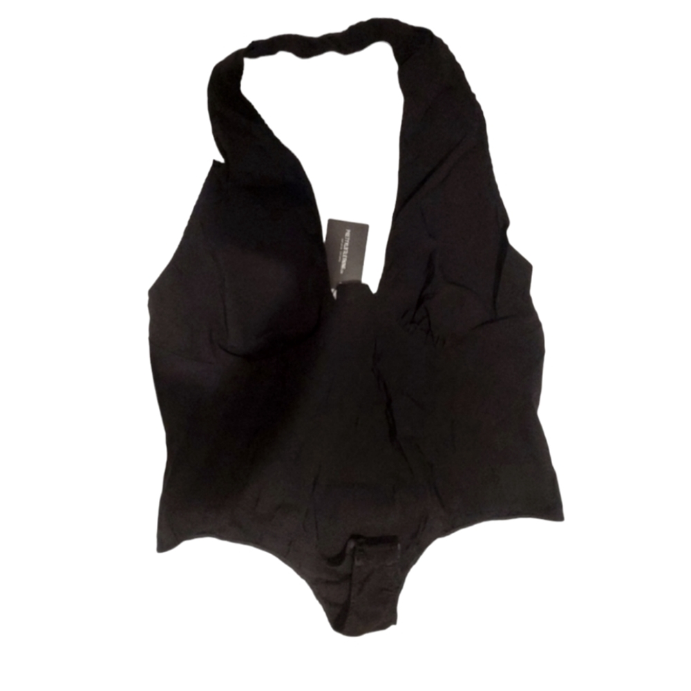 NWT Pretty‎Little Thing.Plus, Black Bodysuit